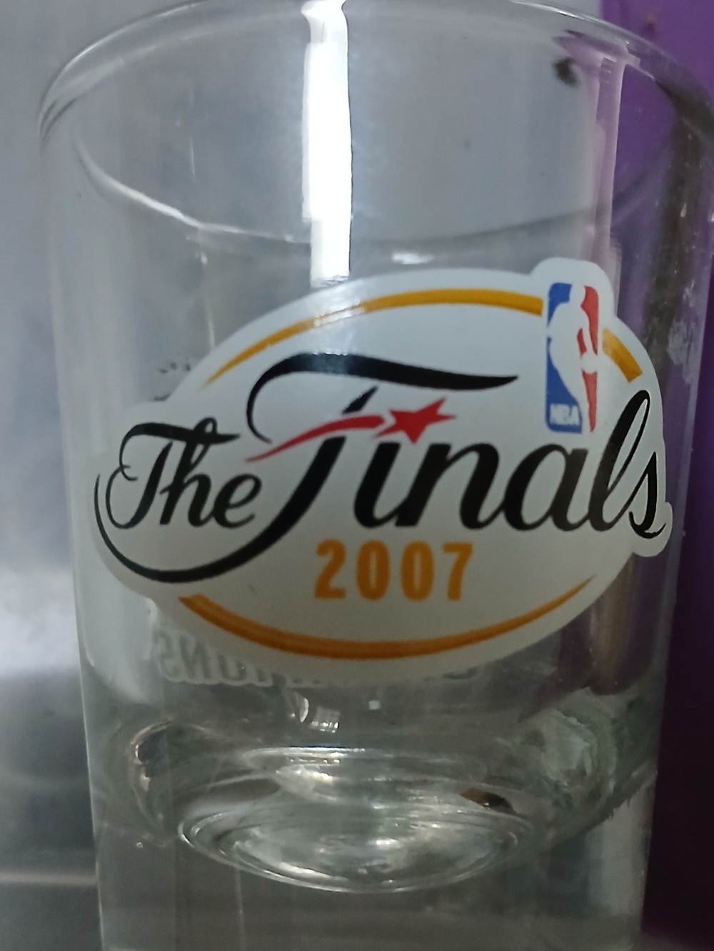 NBA The Finals 2007 Shot Glass Spurs